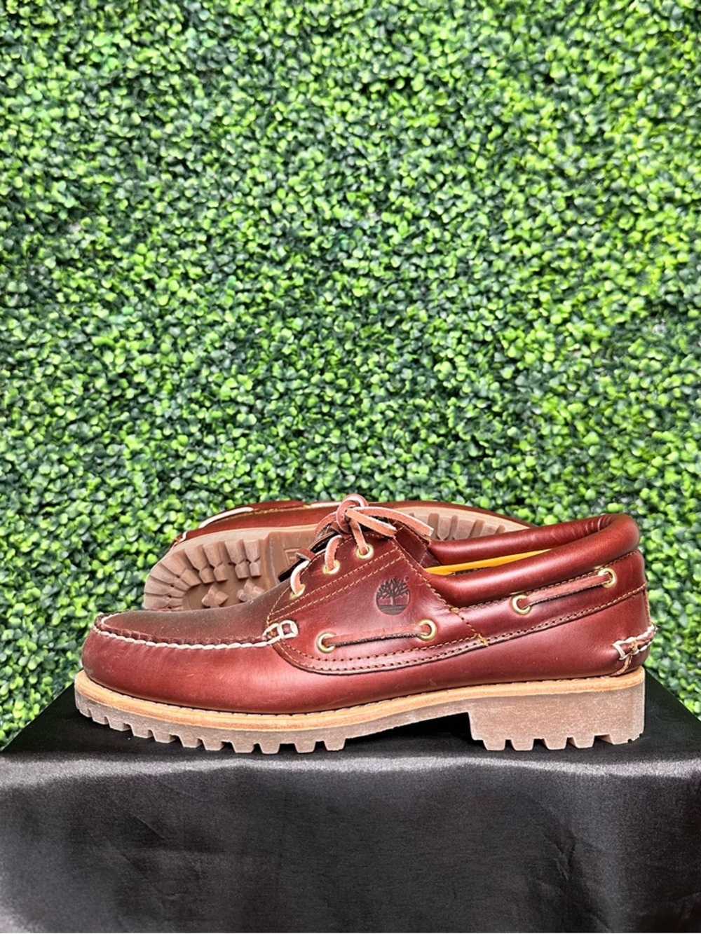 Mens Timberland 3-Eye Classic Handsewn Lug Boat Shoes
